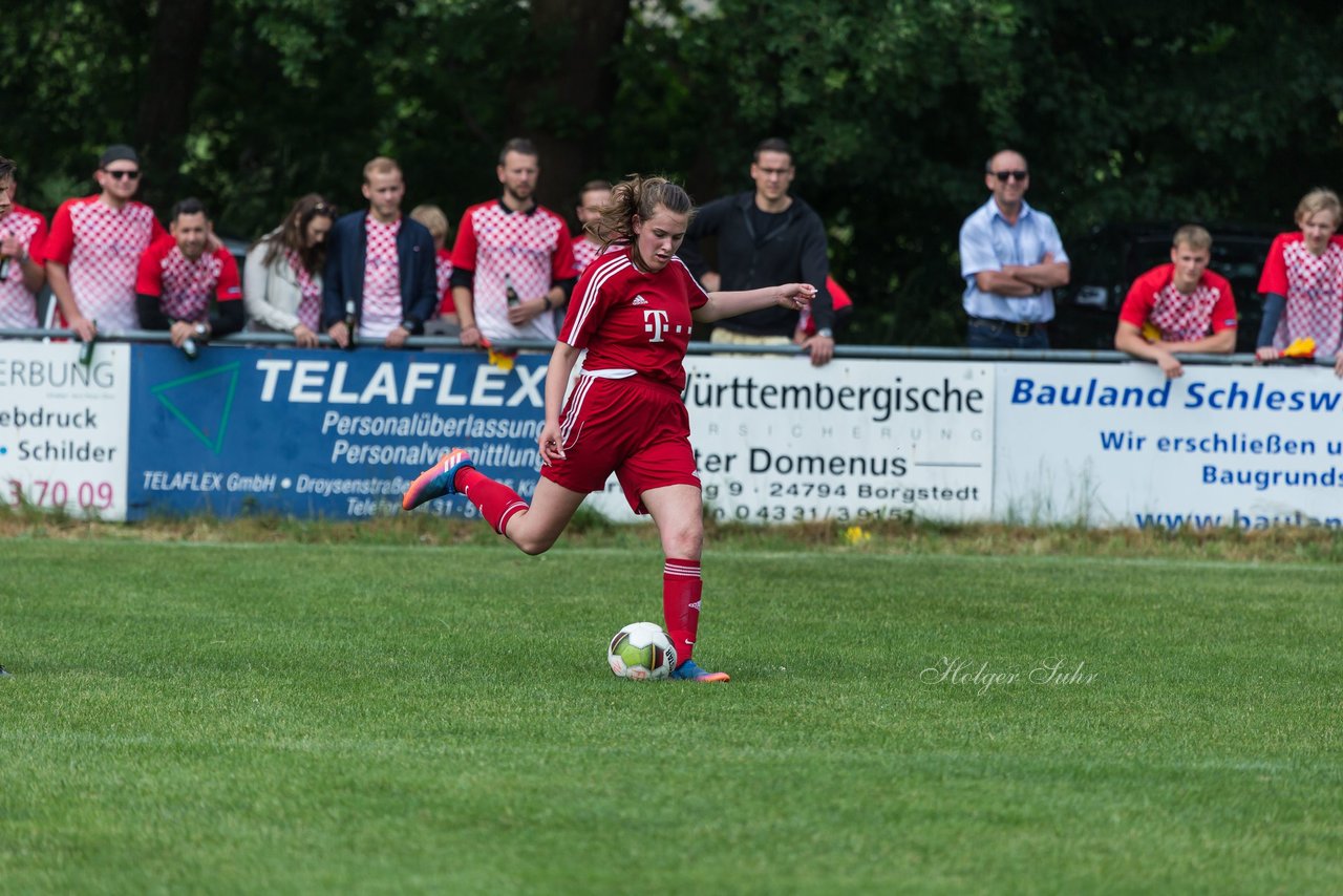 Bild 347 - Aufstiegsspiel SG Borgstedt/Brekendorf - SV Wahlstedt : Ergebnis: 1:4